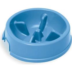 PetMax Slow Food Bowl - Μπολ Αργού Ταΐσματος Σκύλων - Μπλε