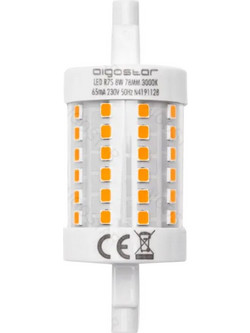 Λάμπα LED για Ντουί R7S 8W 1055LM 78mm Θερμό Λευκό 3000K Aigostar