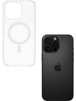 Sonique Magnetic MagCase Back Cover Transparent (iPhone 16 Pro Max)
