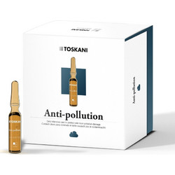 Toskani Anti-pollution Ampoule Ενυδατικό Serum Προσώπου με Βιταμίνη C & Βιταμίνη E 15x2ml