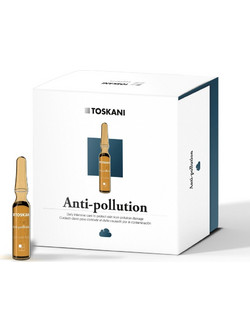 Toskani Anti-pollution Ampoule Ενυδατικό Serum Προσώπου με Βιταμίνη C & Βιταμίνη E 15x2ml
