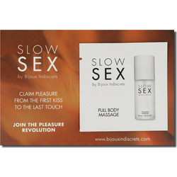 Bijoux Indiscrets Slow Sex Full Body Massage 2ml