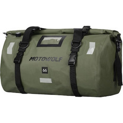 Στεγανός Σάκος 66L Ουράς Μοτοσυκλέτας Motowolf MDL0717 - Χακί