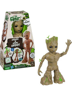 Hasbro Marvel I Am Groot Groove & Grow Φιγούρα Δράσης για 4+ Ετών 34cm