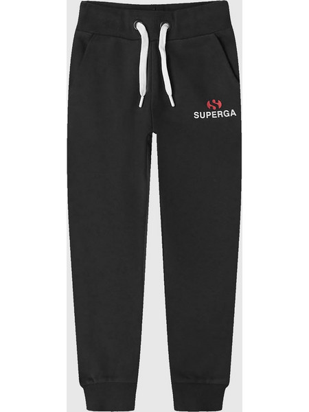 Superga Παιδικό Παντελόνι Φόρμας Μαύρο SZ208-0658