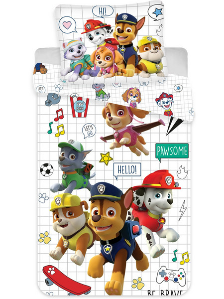 Bed Linen - Junior Size 100x140 cm - Paw Patrol