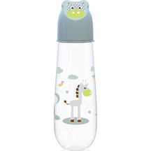 Lorelli Πλαστικό Μπιμπερό με Θηλή Σιλικόνης 0m+ Animals Hood Horse Mint 250ml