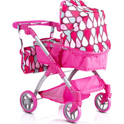 Moni Καρότσι Vicky Pink για Κούκλα
