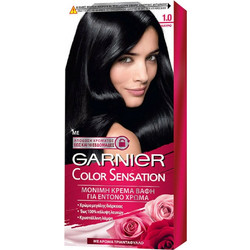 Garnier Color Sensation 1.0 Μαύρο Μόνιμη Βαφή Μαλλιών 40ml