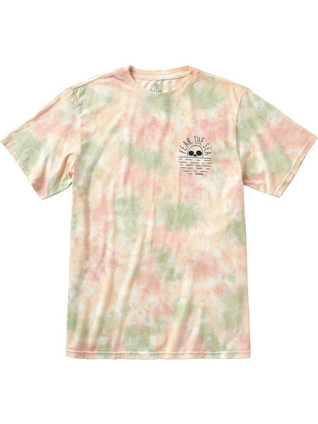 ROARK FEAR THE SEA WASH T-SHIRT STONE