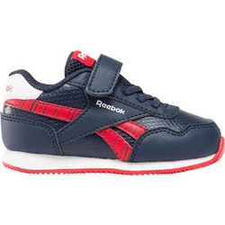 Reebok Classic Royal CL Jog 3.0 Παιδικά Sneakers Λευκά Μπλε 100205011