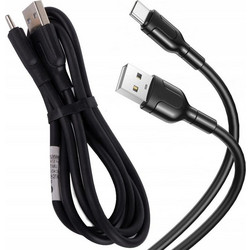 Aria Trade Καλώδιο USB-A to USB-C 0.9m White