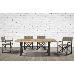 Piazza/W-LUX + X-Fir Table Dining Set 0.0000 x 0.0000 x 0.0000