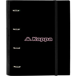 Φάκελος δακτυλίου Kappa Silver pink Μαύρο Ροζ 27 x 32 x 3.5 cm