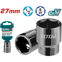 TOTAL ΚΑΡΥΔΑΚΙ ΕΞΑΓΩΝΟ 1/2" 27mm (THTST12271)
