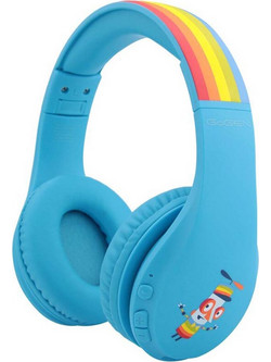 GoGEN Decko Slechy Duo Ασύρματα Bluetooth Παιδικά Ακουστικά Over Ear Μπλε