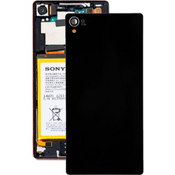 Γνήσιο Γυάλινο Κάλυμμα Πλάτης για Sony Xperia Z3 / D6653 (Μαύρο) (OEM)