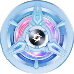 REMAX SL-13 Μαγνητικό RGB Ανεμιστηράκι Κινητού Γαλάζιο
