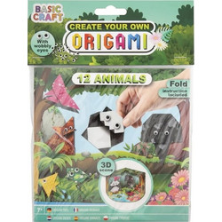 Grafix - Σετ Origami, 12 Animals 100050