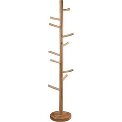Piero Καλόγερος Από Ξύλο Teak 35x35x190cm