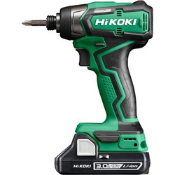 Hikoki WH18DD WQZ Παλμικό Κατσαβίδι Μπαταρίας 2x3Ah