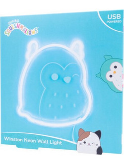 Fizz Squishmallows Winston Neon Wall Light (350068)