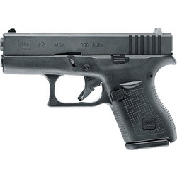 Umarex Glock 42 Πιστόλι Airsoft Gas Ram Pellets Blowback Μεταλλικό 6mm