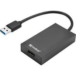 Αντάπτορας Sandberg USB 3.0 to HDMI (134-42) - Μαύρο 134-42