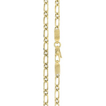 Αλυσίδα χρυσή 14Κ φίγκαρο 1+1 45cm 3.40mm