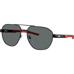 Fendi 5004 Ανδρικά Γυαλιά Ηλίου Aviator Μεταλλικά Μαύρα με Μαύρο Φακό