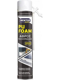 MENTOR Αφρός Πολυουρεθάνης Χαμηλής Διόγκωσης Χειρός 750ml (01-005-005)