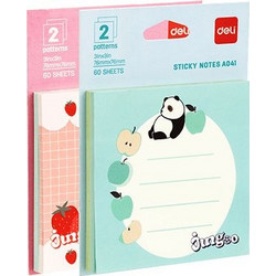 DELI ΧΑΡΤΙΑ ΣΗΜΕΙΩΣΕΩΝ ΑΥΤΟΚΟΛΛΗΤΑ BLISTER 30 ΦΥΛΛΑ 76x76mm JUNGOO ΜΠΛΕ