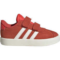 Adidas VL Court 3.0 Παιδικά Sneakers Κοραλί JH6307