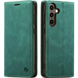 Θήκη Samsung Galaxy S24 FE Spacecase Wallet Πορτοφόλι - Green (5905719113940)