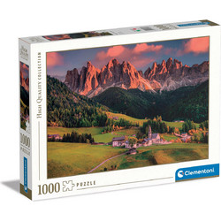 Puzzle Clementoni H.Q. Μαγευτικές Ιταλικές Άλπεις 1000 Κομμάτια