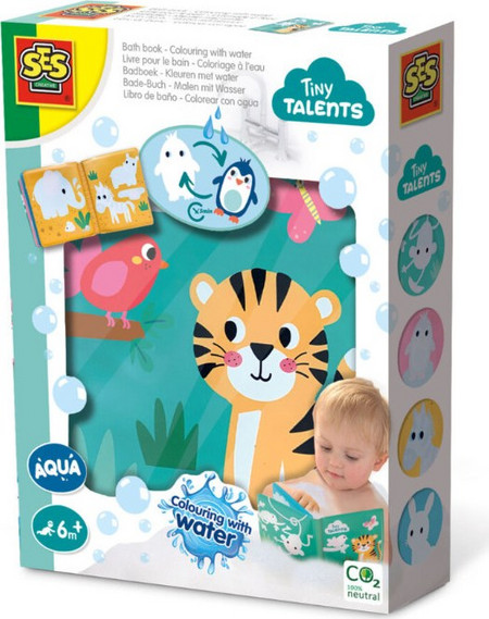 SES Creative Bath book - Colouring with water Για ηλικίες 6+ Μηνών 13056
