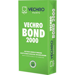 Vechro Π6025 - Λευκή Ακρυλική Ενισχυμένη Κόλλα Πλακιδίων Bond 2000 25kg