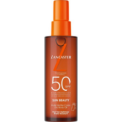 Lancaster Sun Beauty Satin Sheen Oil Fast Tan Optimizer Spf50 150ml