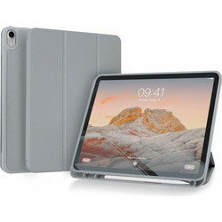 Θήκη Tablet Oem Book with Pen Slot for iPad Air 4 2020 10.9" / Air 5 2022 10.9" / Air 6 2024 11" Grey