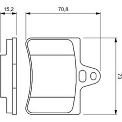 Bosch Σετ τακάκια, Δισκόφρενα - 0 986 424 580