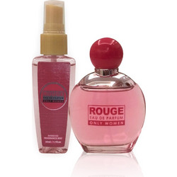 Herz Γυναικείο Αρωματικό Σετ Rouge Woman: Eau de Parfum 50ml + Body Mist 50ml