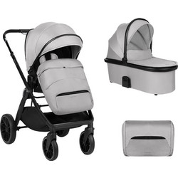 KikkaBoo Tiffany Καρότσι Μωρού 2 σε 1 Light Grey