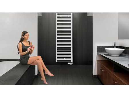 Purmo Flores E FLO 1505 E Ηλεκτρική Πετσετοκρεμάστρα 750W με Θερμοστάτη 153.7x50cm
