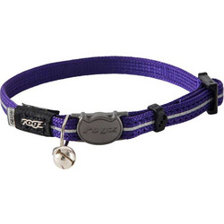 Rogz Περιλαίμιο Γάτας Alley Safeloc Μωβ 8mm