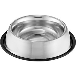 Μπωλ Φαγητού Ινοχ Pet 250ml Με Αντιολισθητικη Βαση Νο.3003 Χμ - XM CASA - 6 ΤΜΧ