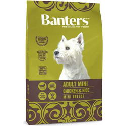 Banters Adult Mini Breeds with Chicken & Rice 8kg