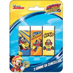 Γόμες 3τμχ Mickey Race 400000007748