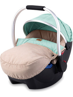 Lorelli Rimini Κάθισμα Αυτοκινήτου 0-13kg Beige Green Dots