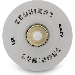 LUMINOUS Roller Skate quad Ρόδες 62mm 85A άσπρο x1