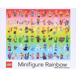 Puzzle Lego Minifigure Rainbow 1000 Κομμάτια